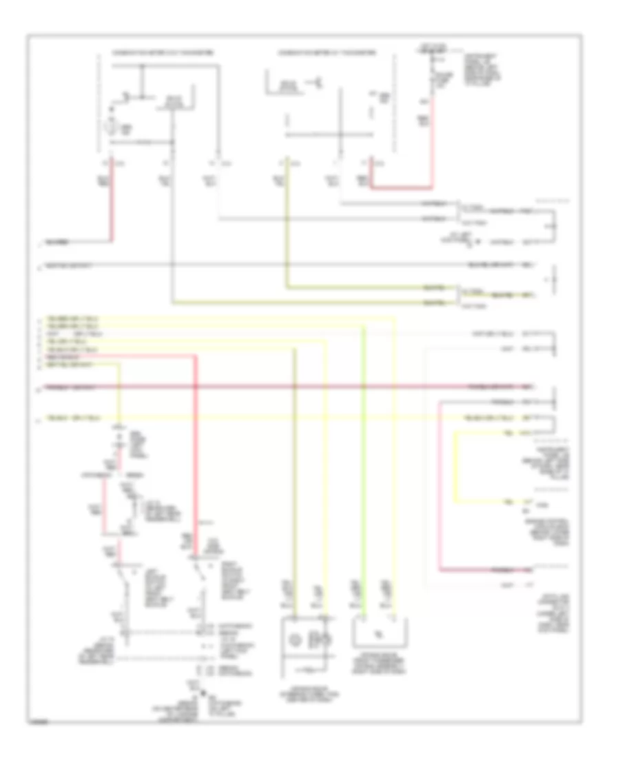 Supplemental Restraints Wiring Diagram 2 of 2 for Toyota ECHO 2005
