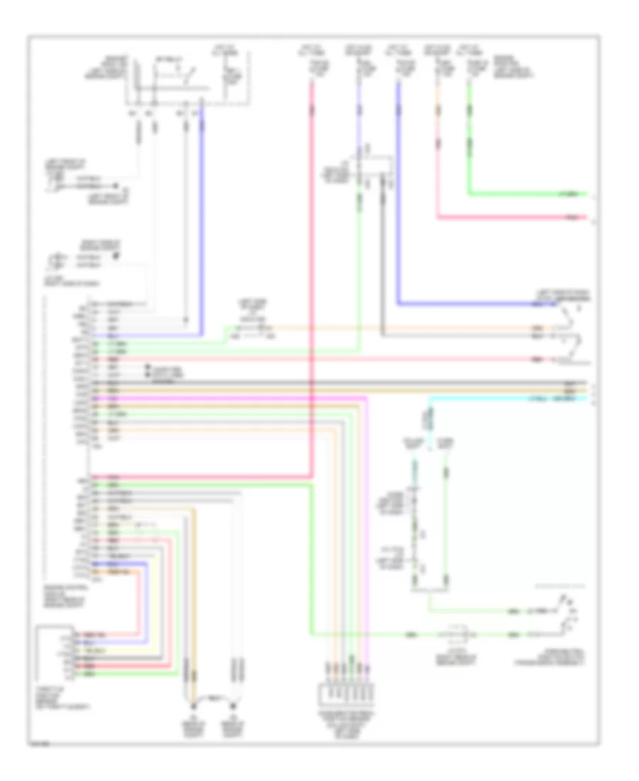 4 0L Cruise Control Wiring Diagram 1 of 2 for Toyota Tundra 2009
