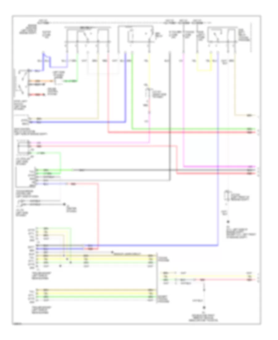 Trailer Tow Wiring Diagram 1 of 2 for Toyota Tundra 2009