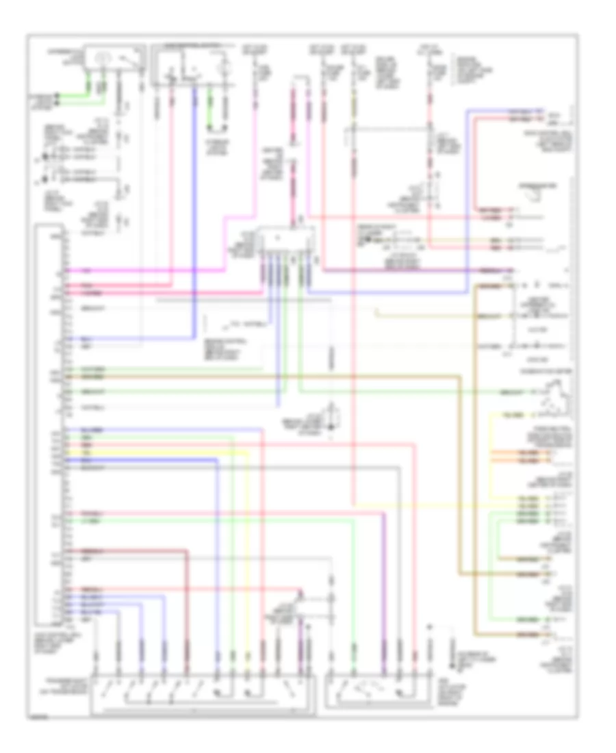 4.0L, 4WD Wiring Diagram for Toyota 4Runner Sport 2009