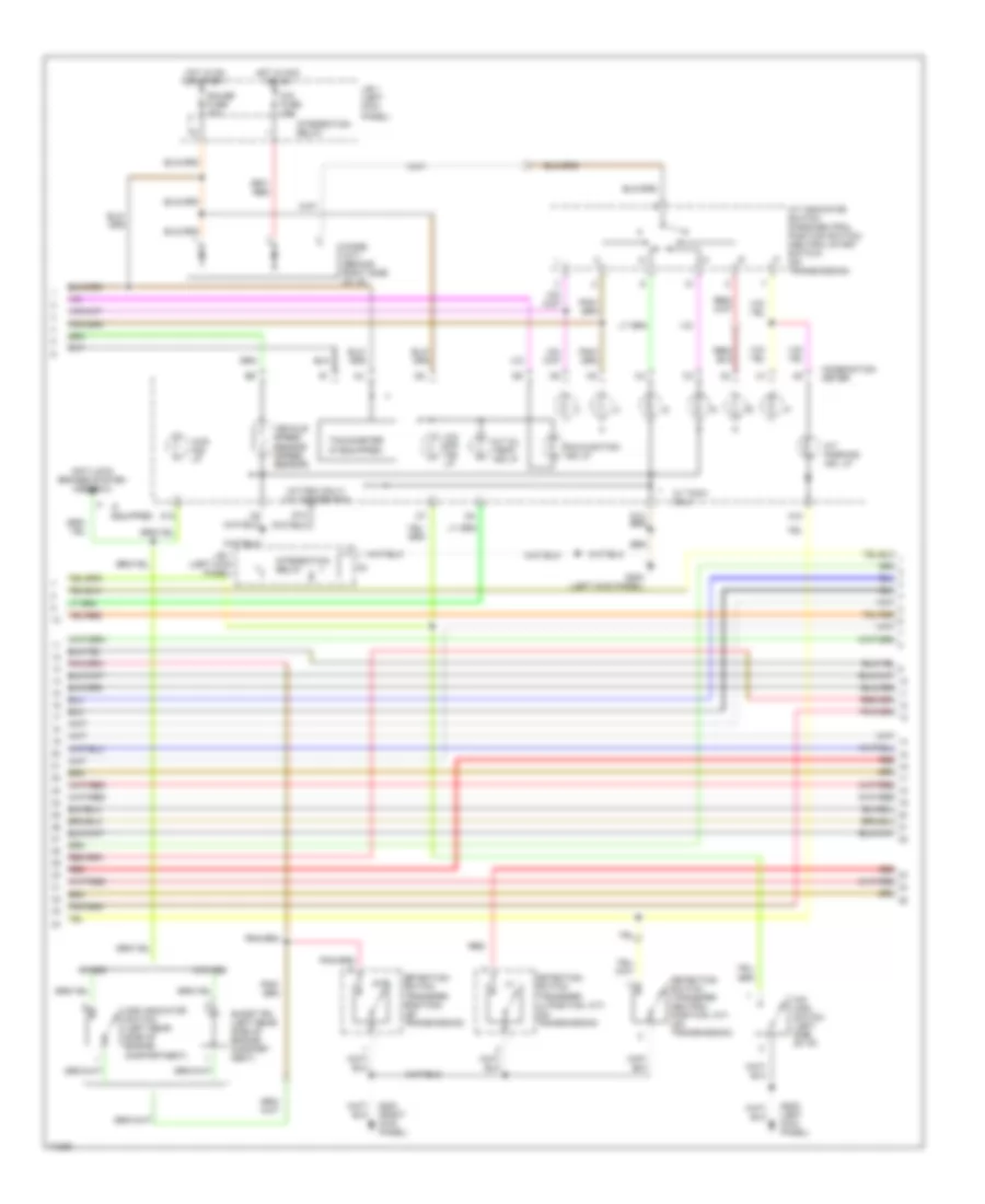 3 4L Engine Performance Wiring Diagrams A T 3 of 4 for Toyota T100 DX 1995