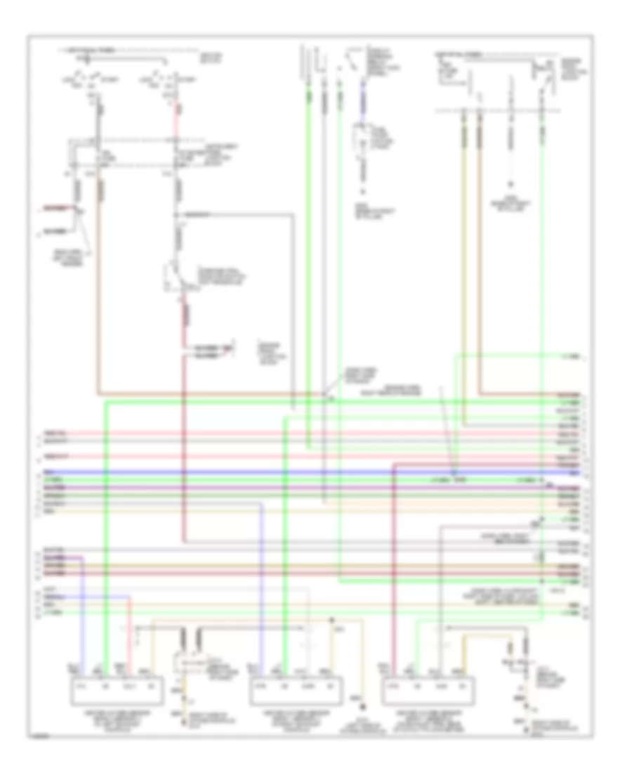 3 0L Engine Performance Wiring Diagrams Except California 2 of 4 for Toyota Avalon XL 1999