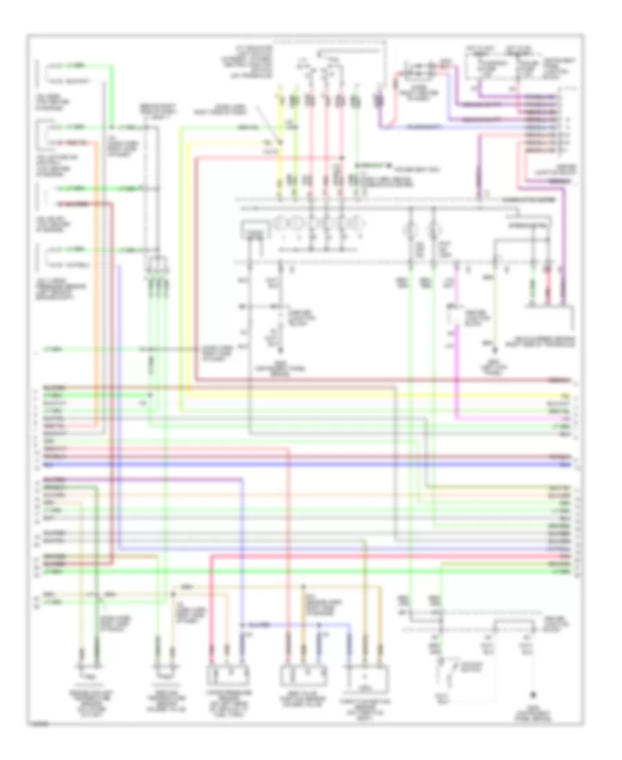 3 0L Engine Performance Wiring Diagrams Except California 3 of 4 for Toyota Avalon XL 1999
