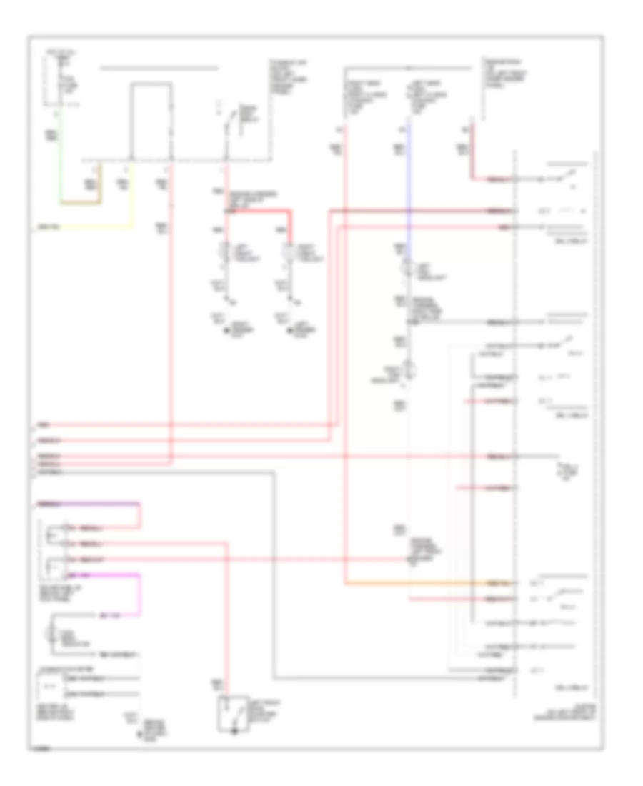 Autolamps Wiring Diagram with DRL 2 of 2 for Toyota Avalon XL 1999