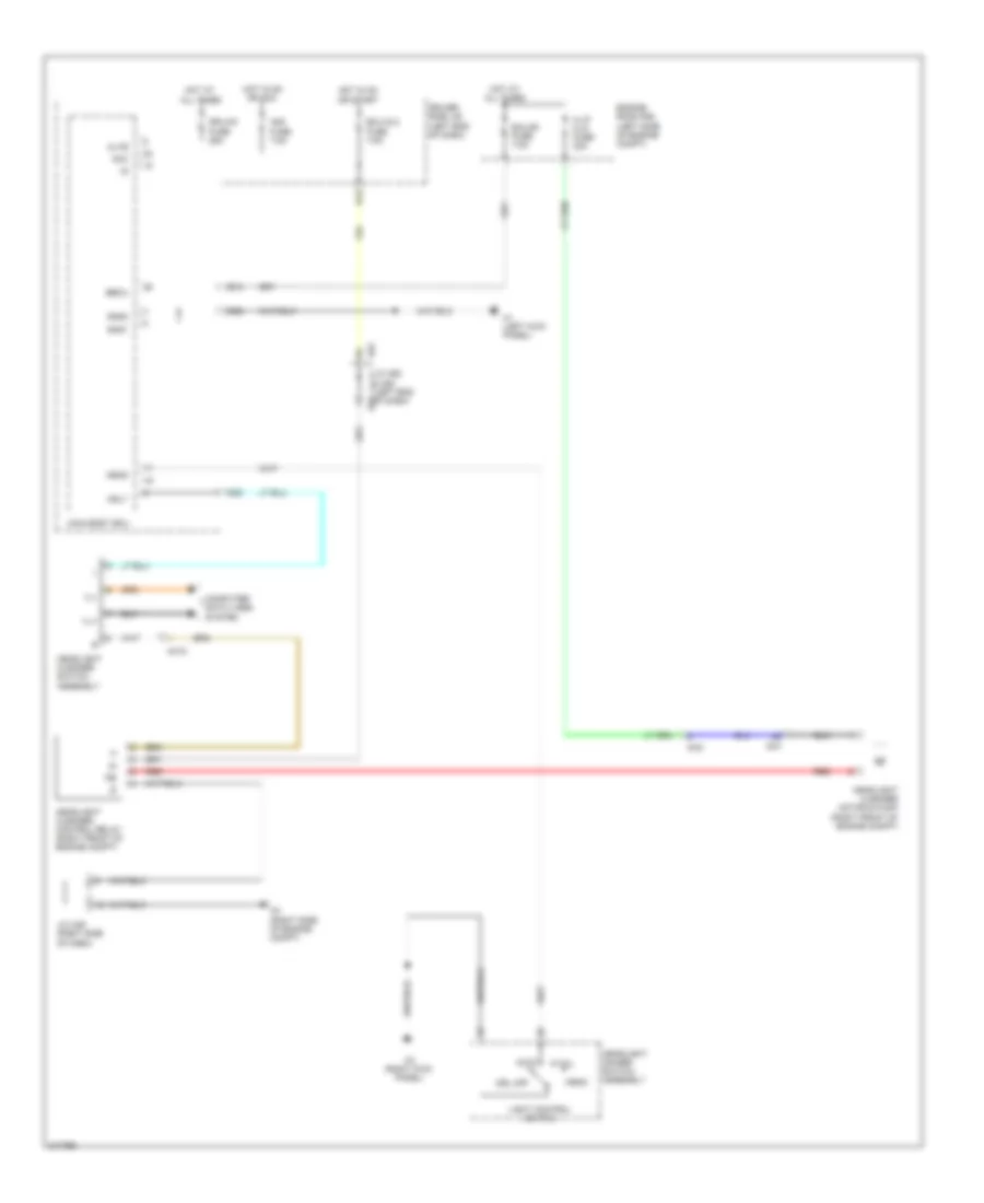 схема шайбы фары для Toyota Sequoia Limited 2011