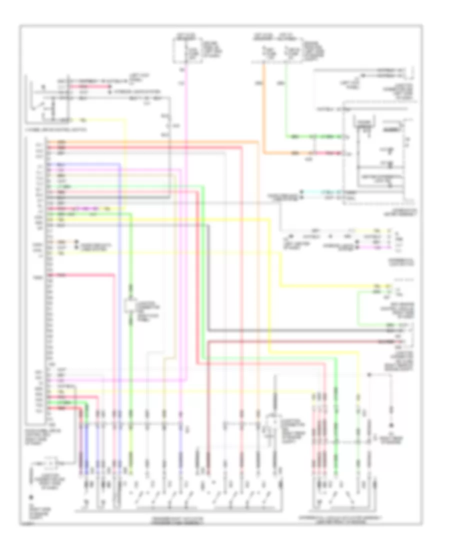 4 6L 4WD Wiring Diagram for Toyota Sequoia Limited 2011