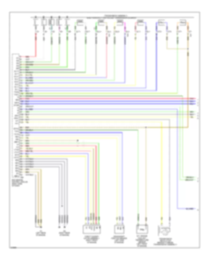 5 7L A T Wiring Diagram 1 of 3 for Toyota Sequoia Limited 2011