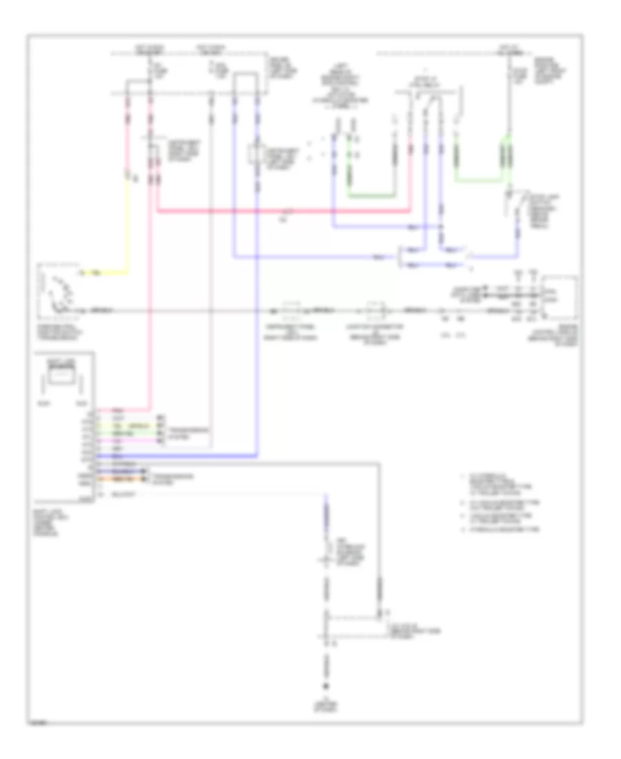 Shift Interlock Wiring Diagram for Toyota Tacoma 2013