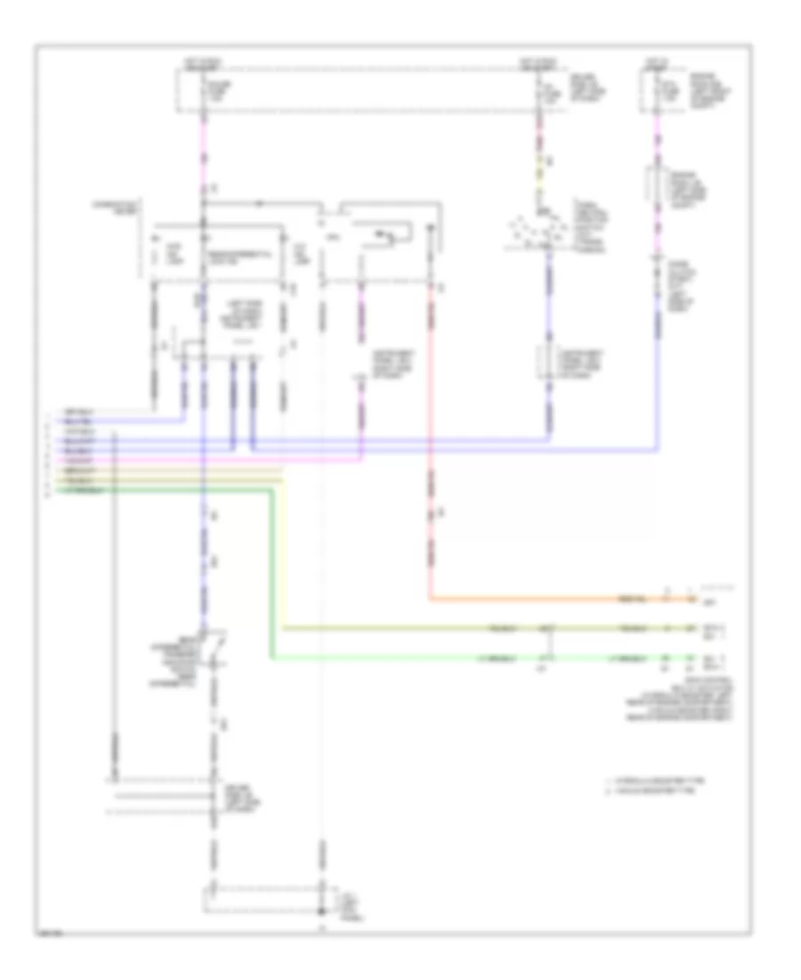 4 0L 4WD Wiring Diagram 2 of 2 for Toyota Tacoma 2013