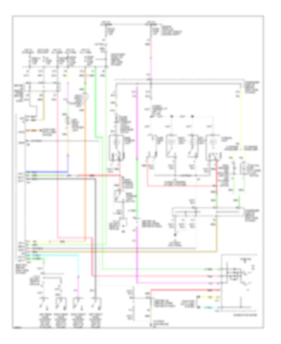 Courtesy Lamps Wiring Diagram for Toyota Highlander 2005