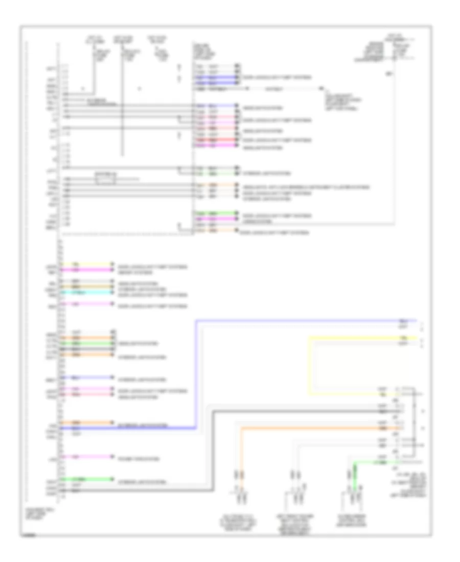 Body ECU Wiring Diagram 1 of 2 for Toyota Tundra Limited 2009