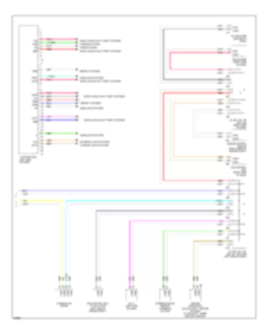 Body ECU Wiring Diagram (2 of 2) for Toyota Tundra Limited 2009