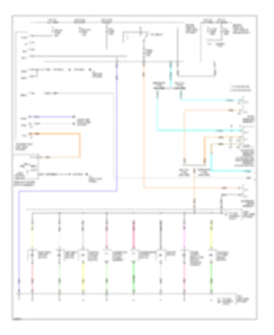 Instrument Illumination Wiring Diagram (1 of 2) for Toyota Tundra Limited 2009