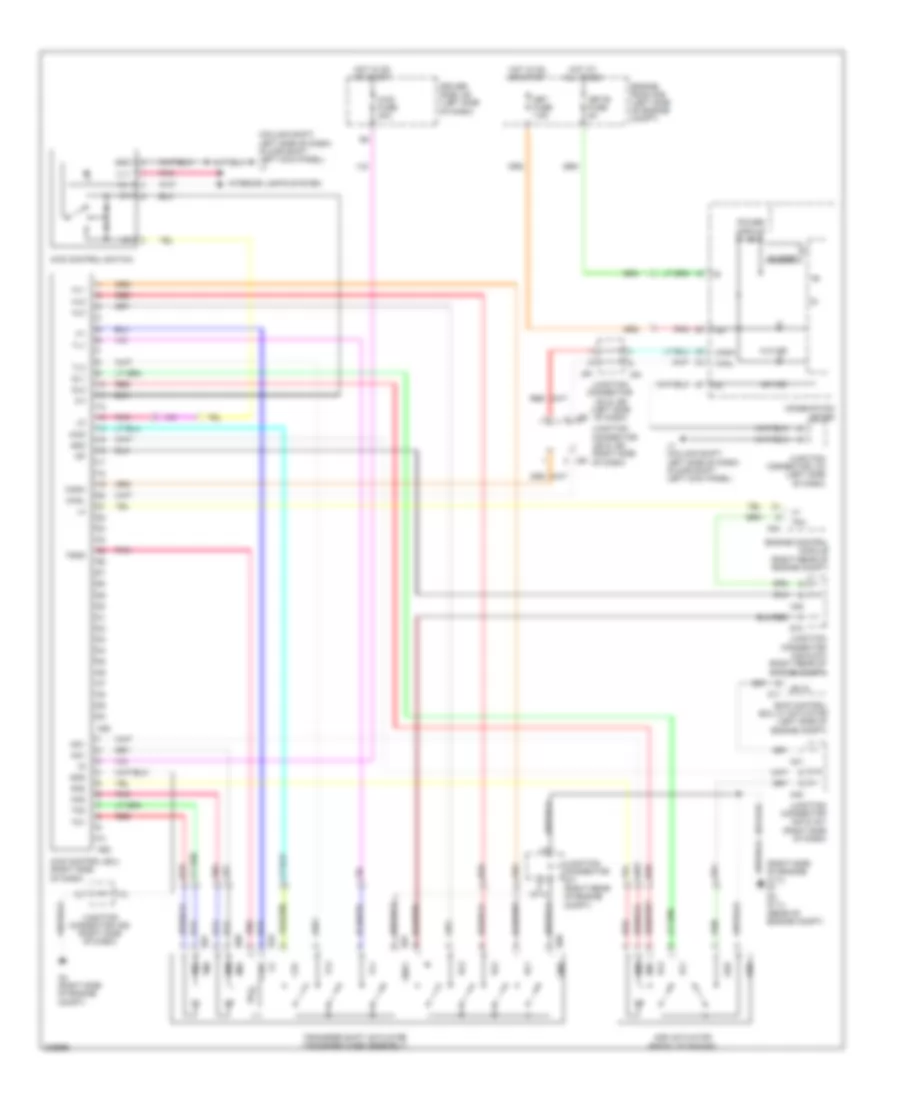 4WD Wiring Diagram for Toyota Tundra Limited 2009