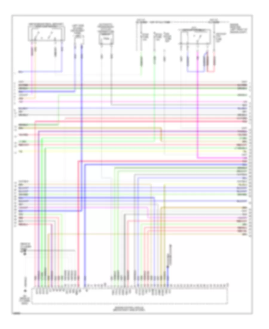 2.7L, Engine Performance Wiring Diagram (3 of 7) for Toyota Tacoma PreRunner 2013
