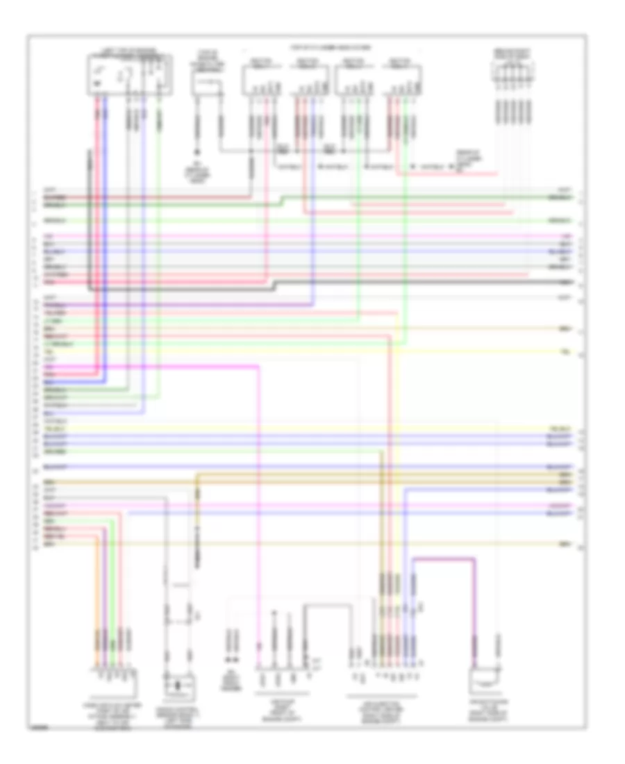 2.7L, Engine Performance Wiring Diagram (4 of 7) for Toyota Tacoma PreRunner 2013