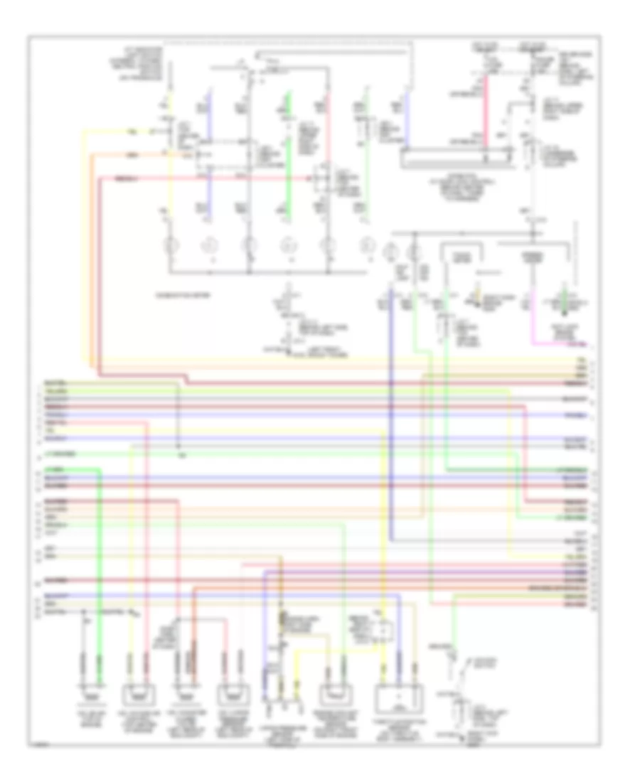 3.0L, Engine Performance Wiring Diagrams (3 of 4) for Toyota Sienna CE 2001