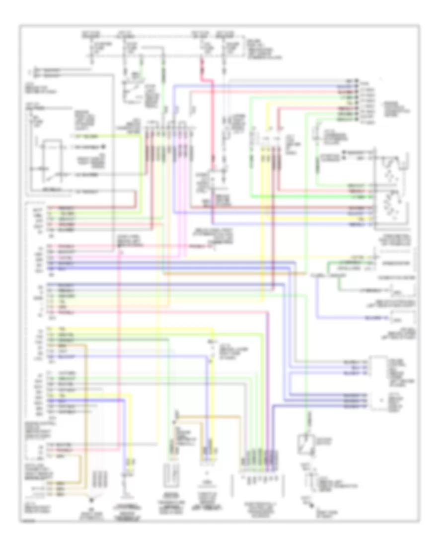 AT Wiring Diagram for Toyota Sienna CE 2001