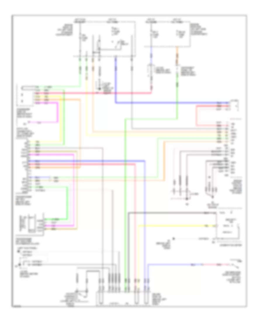 Immobilizer Wiring Diagram without Smart Key System for Toyota Avalon Limited 2009