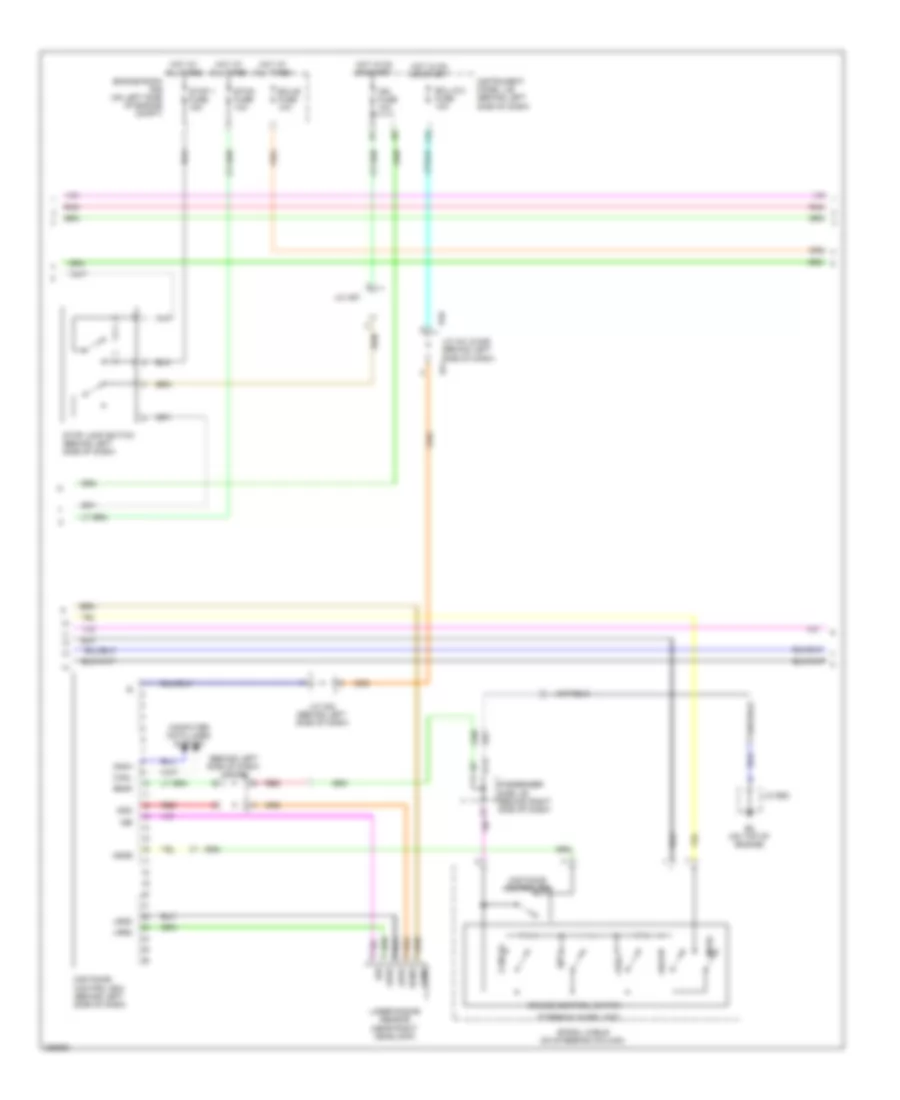 Dynamic Laser Cruise Control Wiring Diagram (2 of 3) for Toyota Avalon Limited 2009