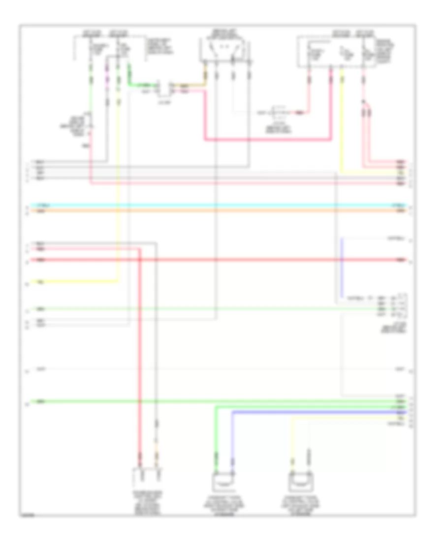 3.5L, Engine Performance Wiring Diagram (2 of 5) for Toyota Avalon Limited 2009