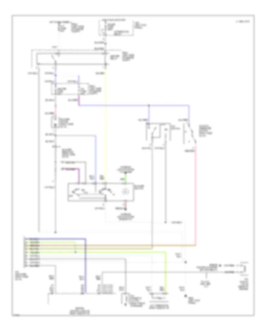A C Wiring Diagram for Toyota T100 SR5 1995