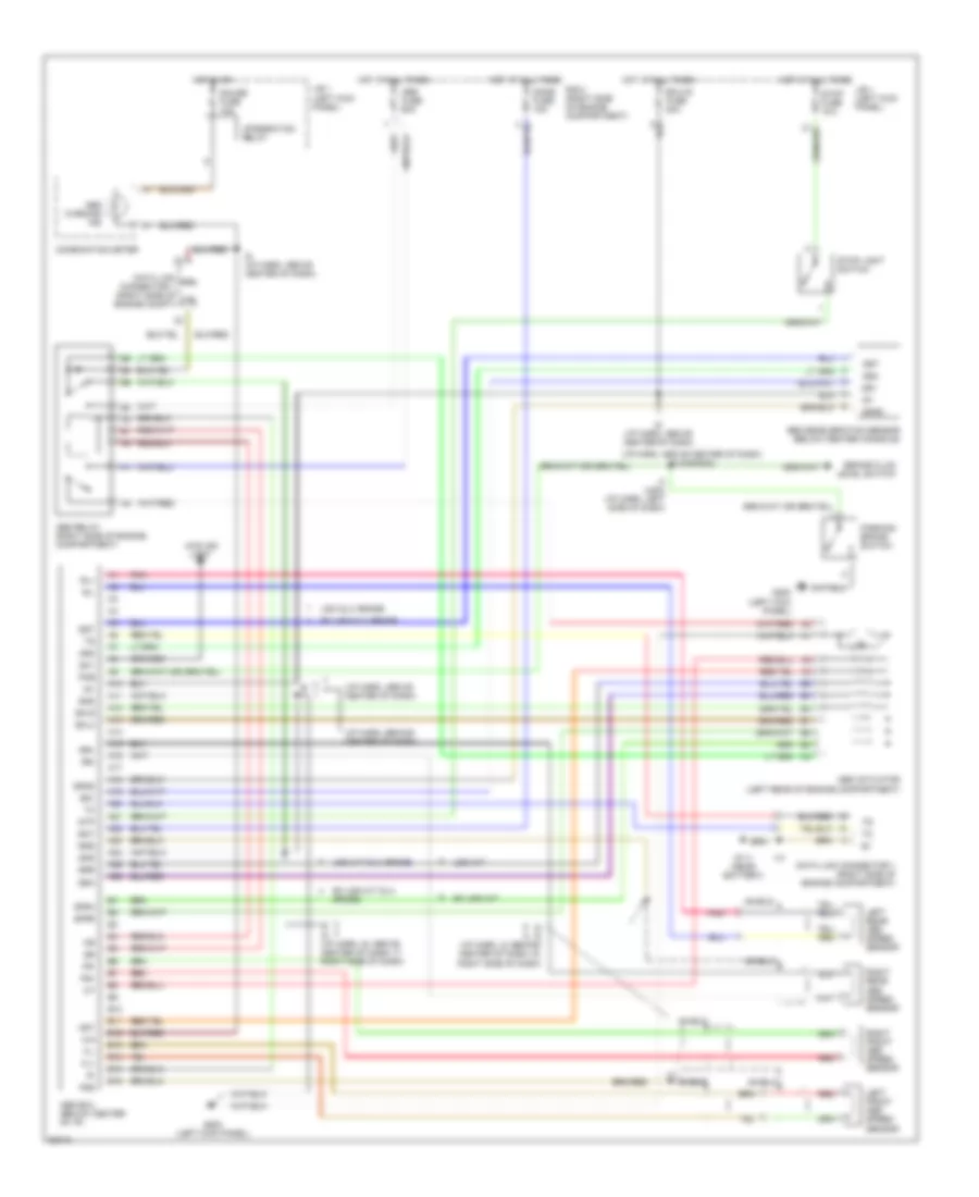 Anti lock Brake Wiring Diagrams for Toyota T100 SR5 1995