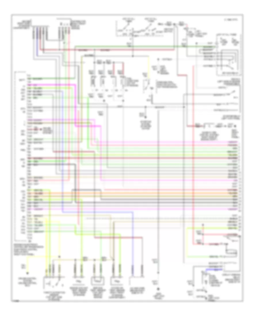 2 7L Engine Performance Wiring Diagrams A T 1 of 3 for Toyota T100 SR5 1995