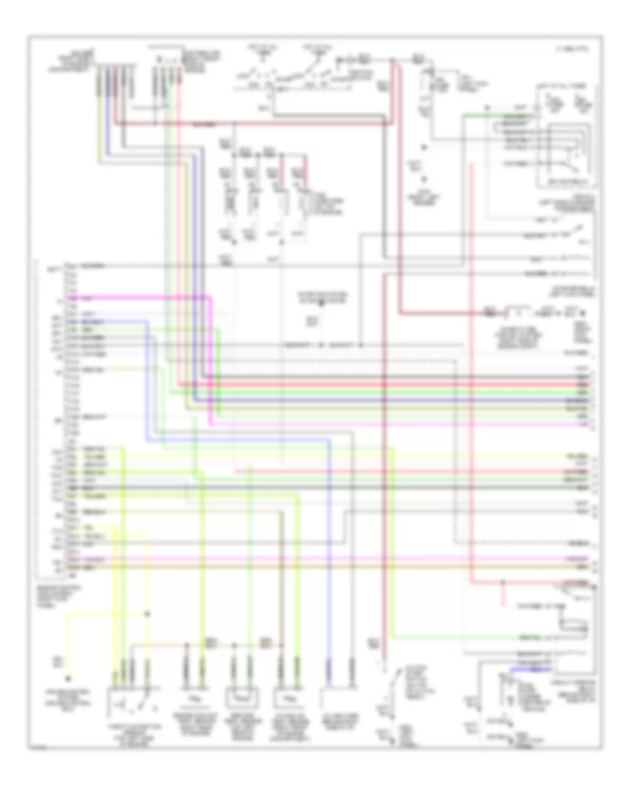 2 7L Engine Performance Wiring Diagrams M T 1 of 3 for Toyota T100 SR5 1995