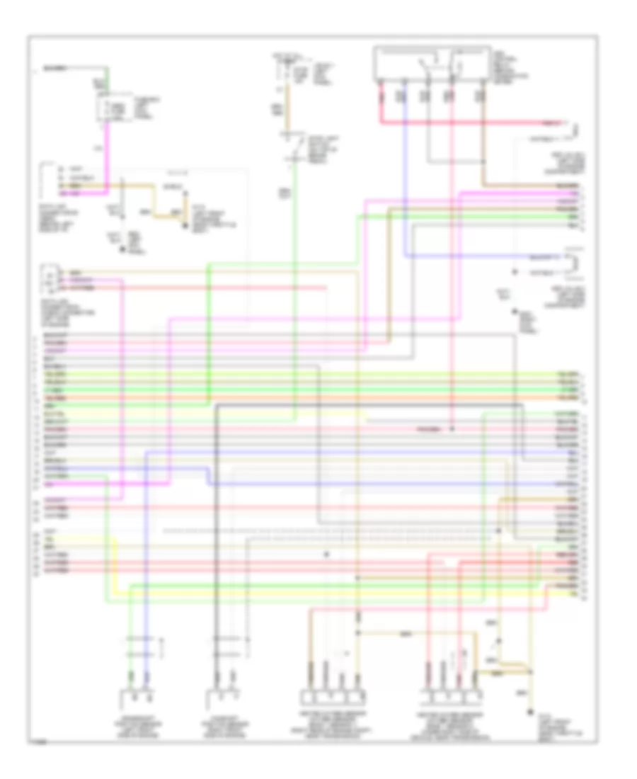 3 4L Engine Performance Wiring Diagrams A T 2 of 4 for Toyota T100 SR5 1995