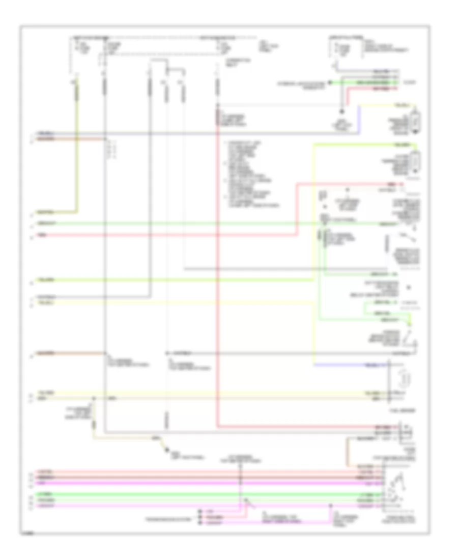 Instrument Cluster Wiring Diagram with Tach 2 of 2 for Toyota T100 SR5 1995