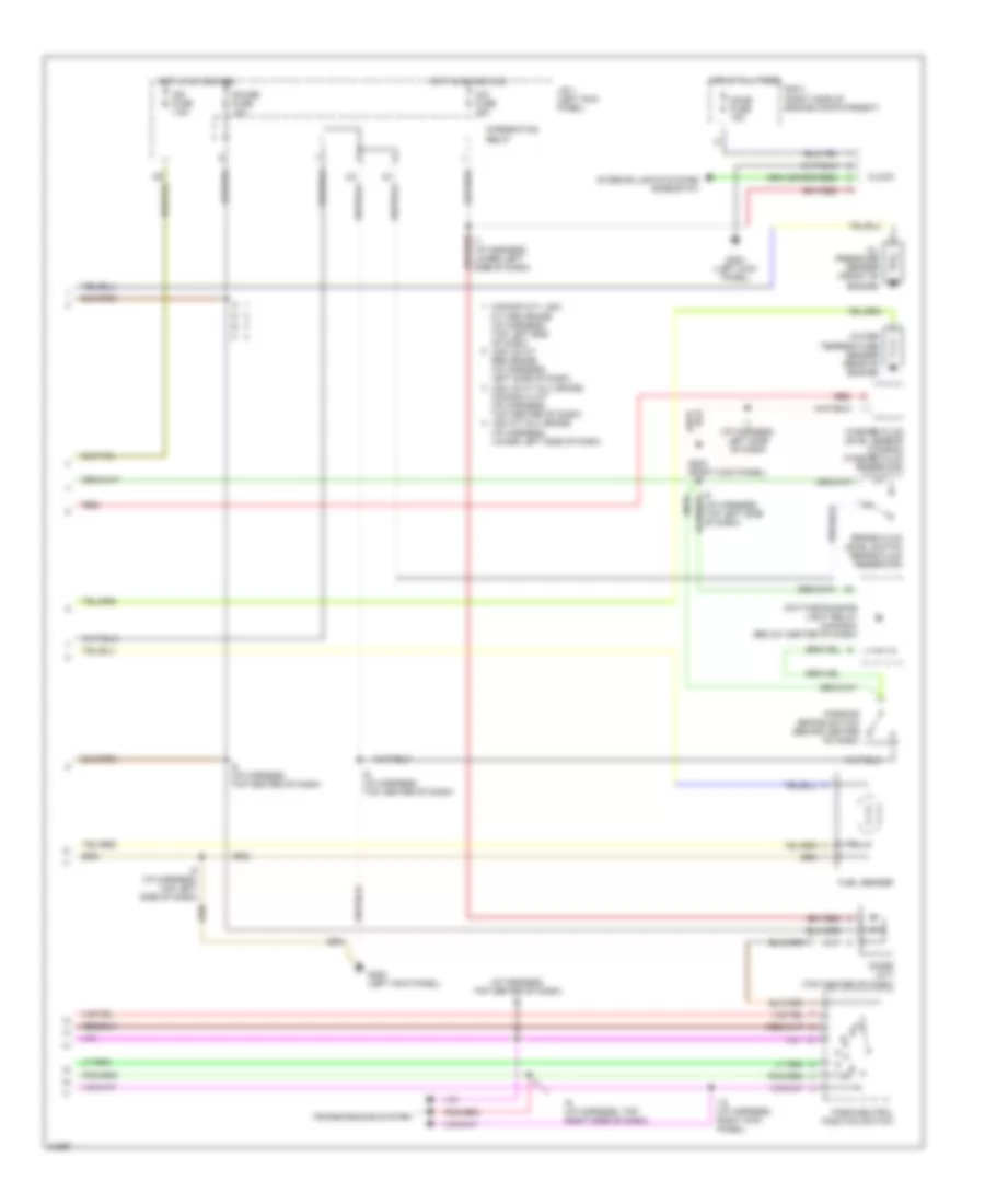 Instrument Cluster Wiring Diagram without Tach 2 of 2 for Toyota T100 SR5 1995