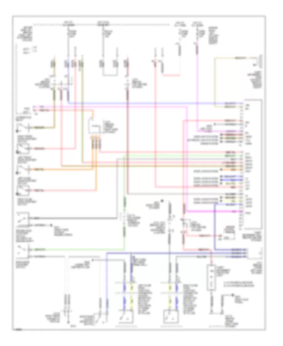 Forced Entry Wiring Diagram for Toyota Sienna LE 2001