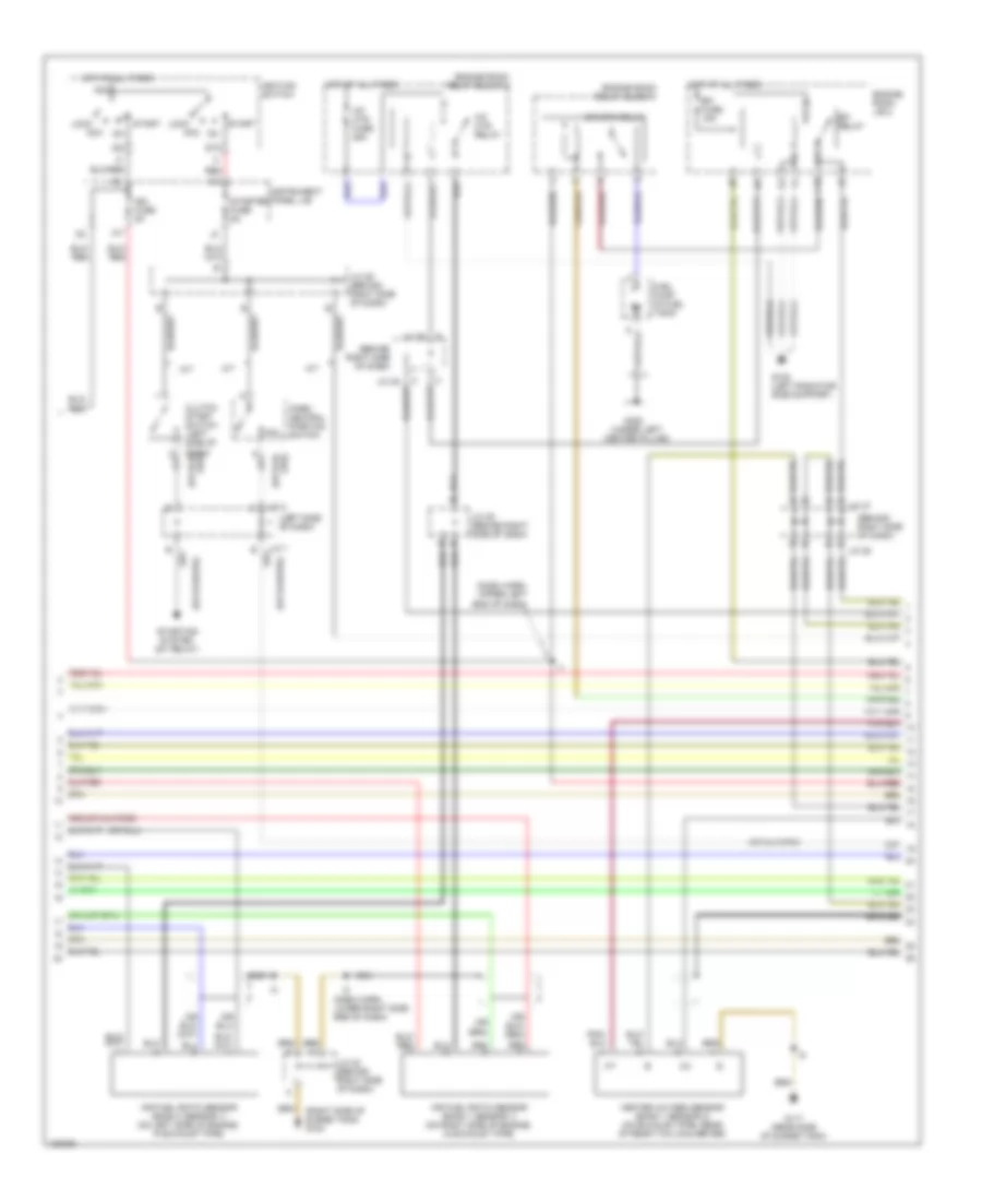 3.0L, Engine Performance Wiring Diagrams, California (2 of 4) for Toyota Camry CE 1999
