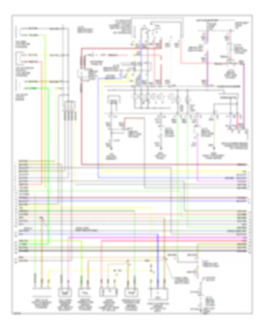 3 0L Engine Performance Wiring Diagrams Except California 3 of 4 for Toyota Camry CE 1999