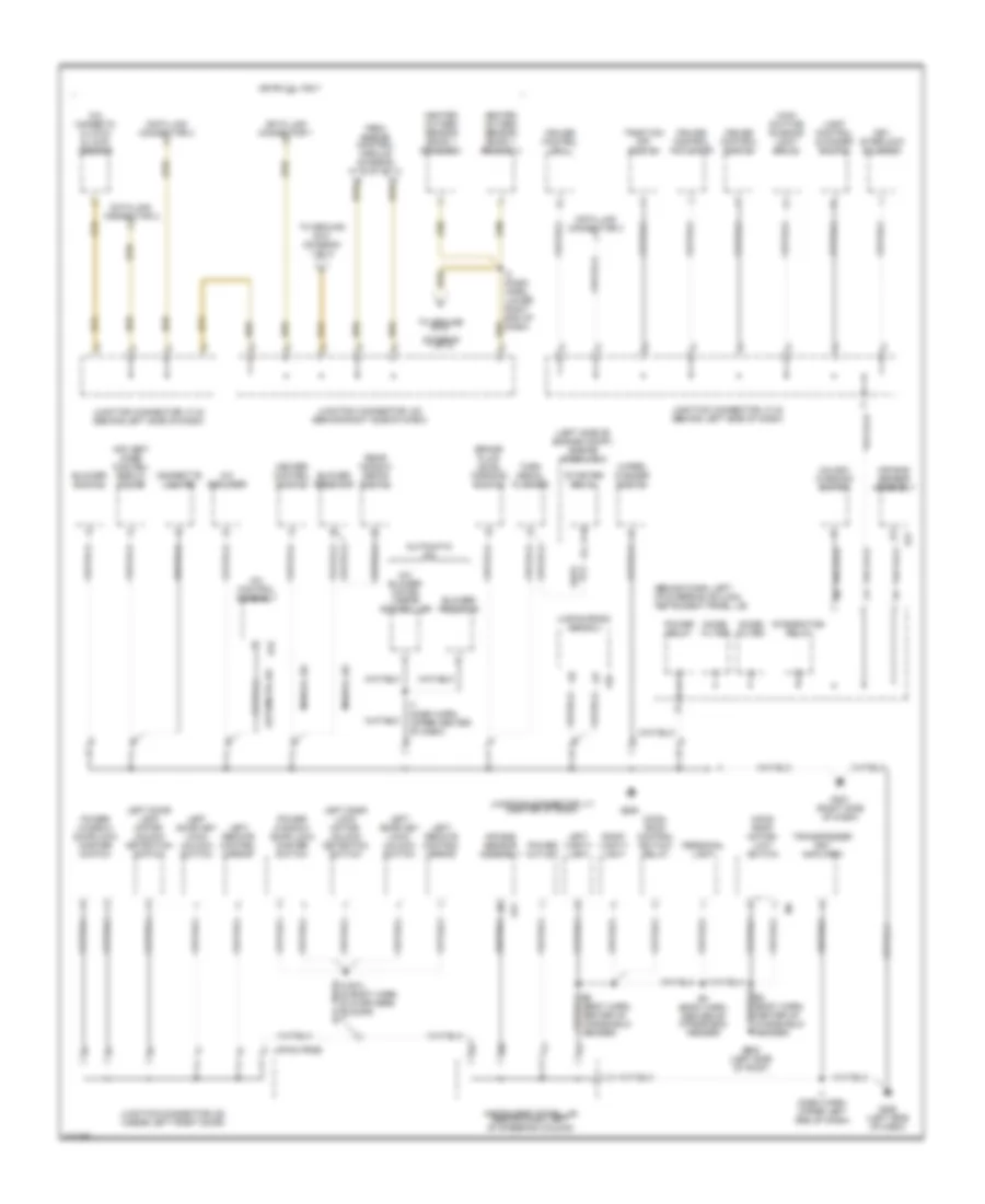 Ground Distribution Wiring Diagram (2 of 3) for Toyota Camry CE 1999
