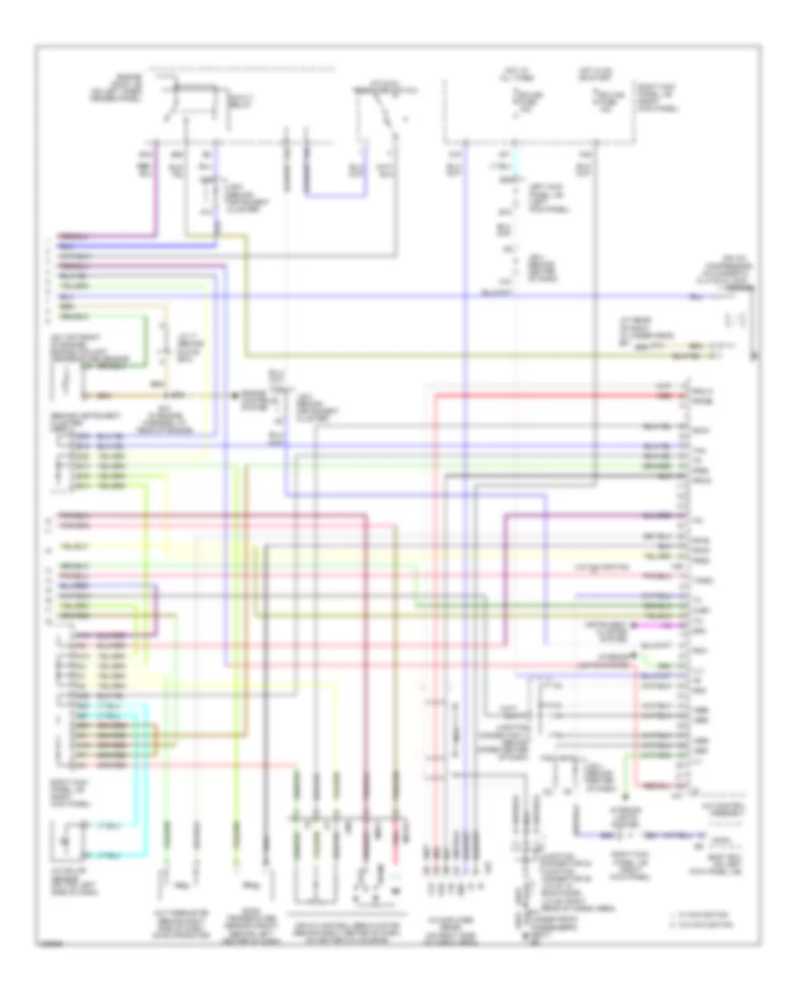 Automatic A C Wiring Diagram 2 of 2 for Toyota Land Cruiser 2005
