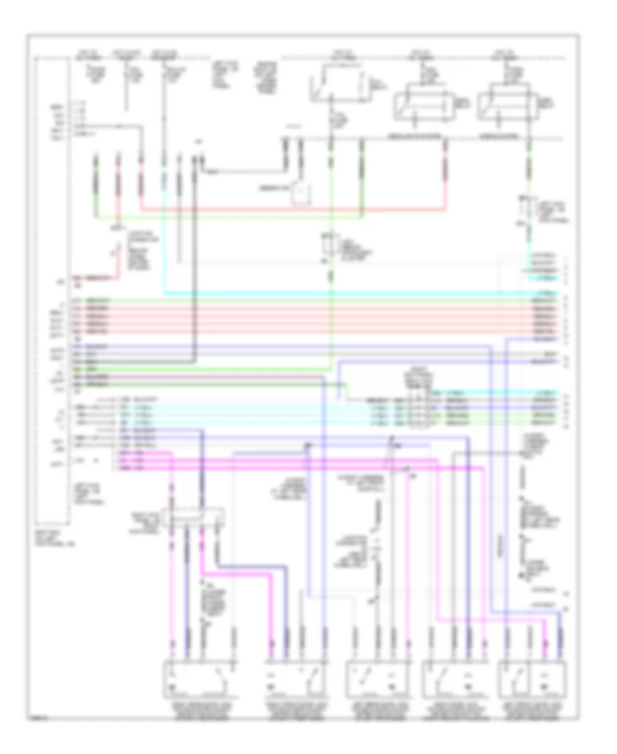 Forced Entry Wiring Diagram 1 of 3 for Toyota Land Cruiser 2005