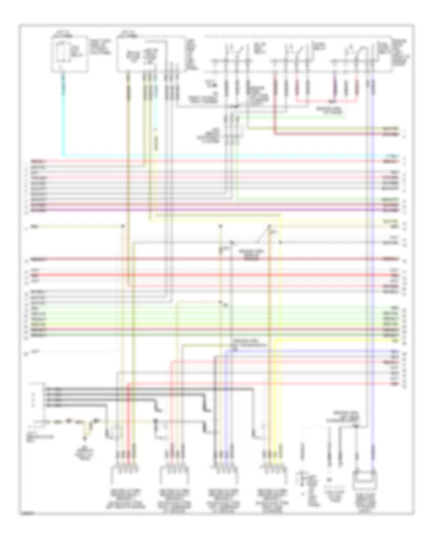 4.7L, Engine Performance Wiring Diagram (2 of 6) for Toyota Land Cruiser 2005