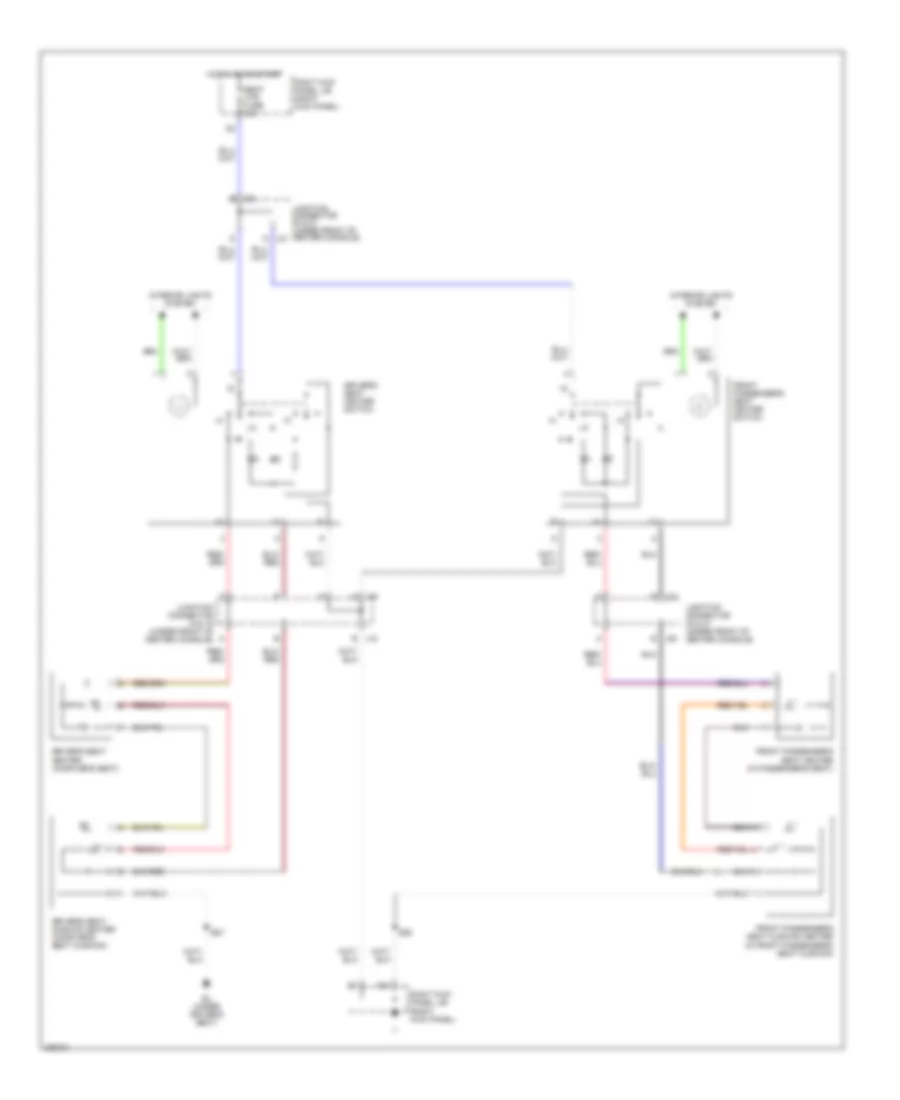 Heated Seats Wiring Diagram for Toyota Land Cruiser 2005