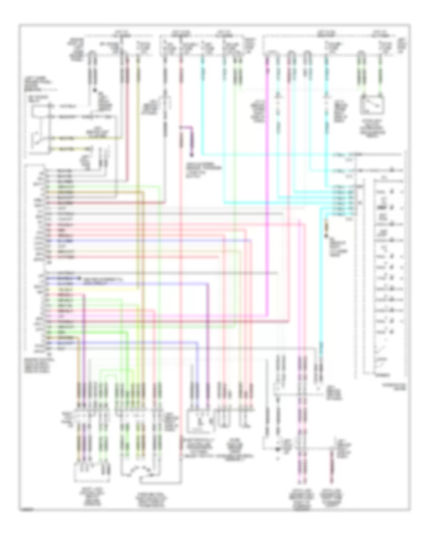 A T Wiring Diagram 1 of 2 for Toyota Land Cruiser 2005