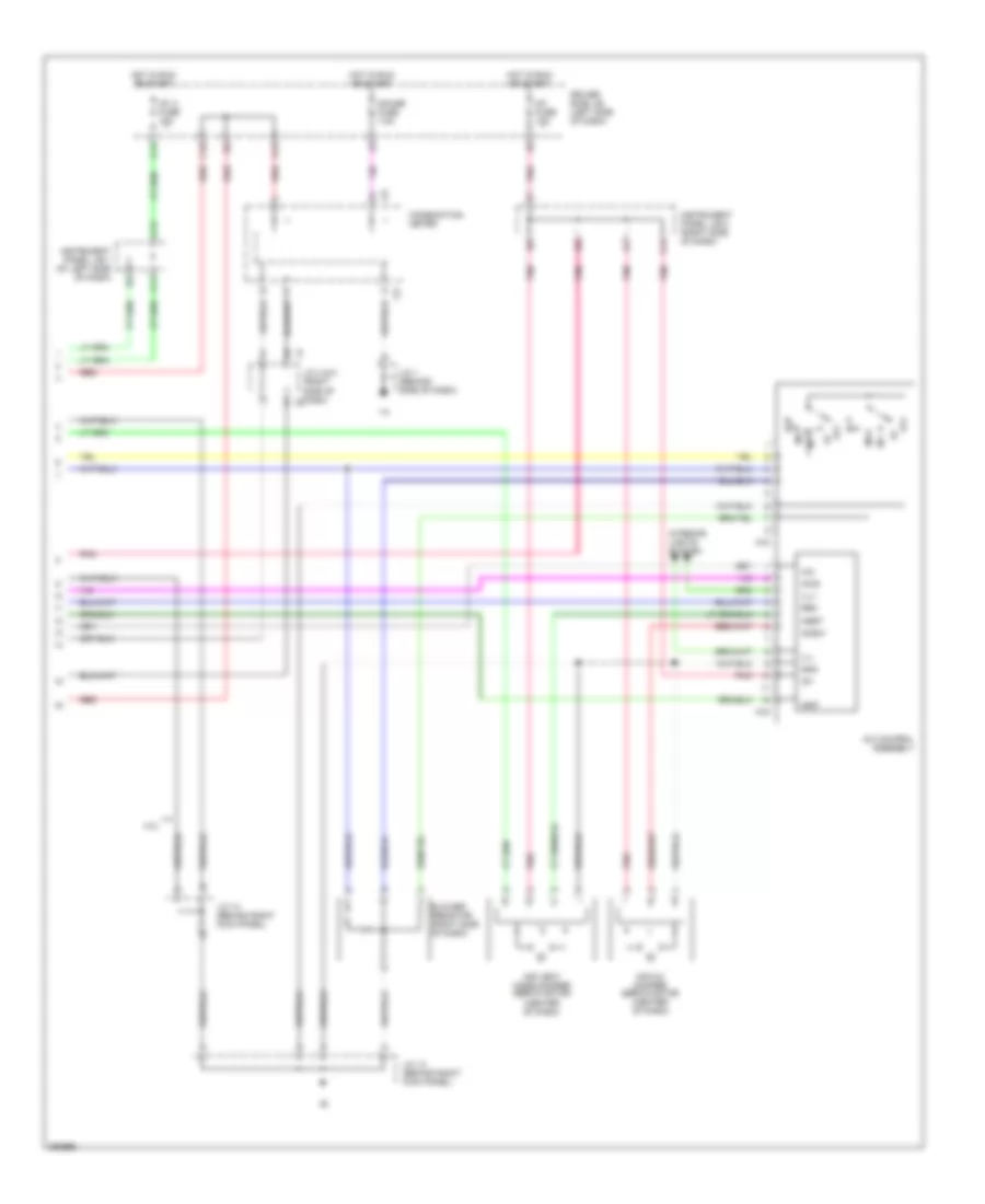 Manual AC Wiring Diagram (2 of 2) for Toyota Tacoma 2007