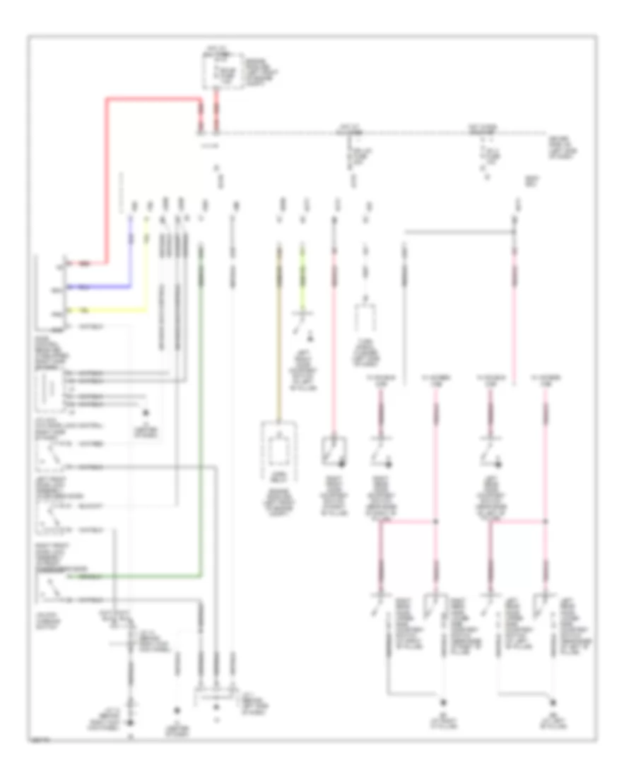 Forced Entry Wiring Diagram for Toyota Tacoma 2007