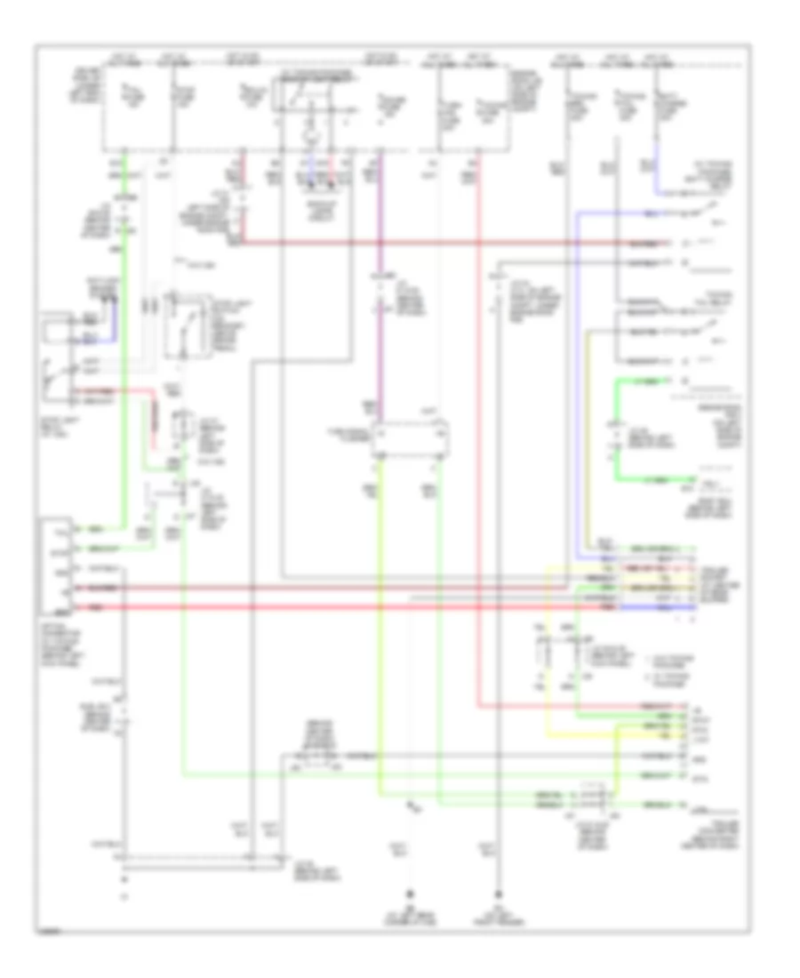 Trailer Tow Wiring Diagram, Double Cab for Toyota Tundra Limited 2006
