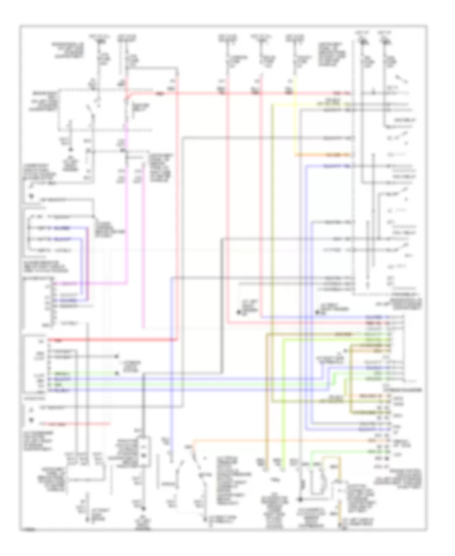 Manual AC Wiring Diagram for Toyota Celica GT-S 2003