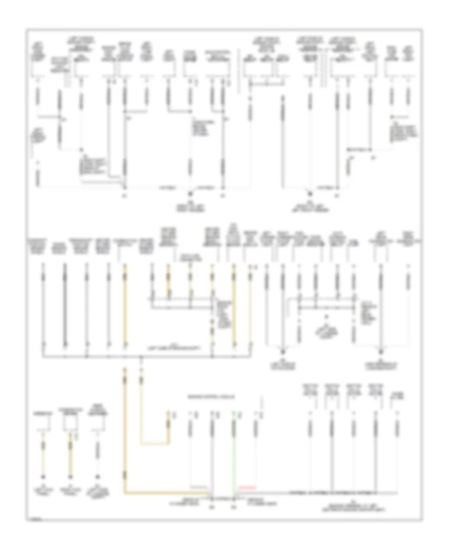 Ground Distribution Wiring Diagram GT S 1 of 2 for Toyota Celica GT S 2003