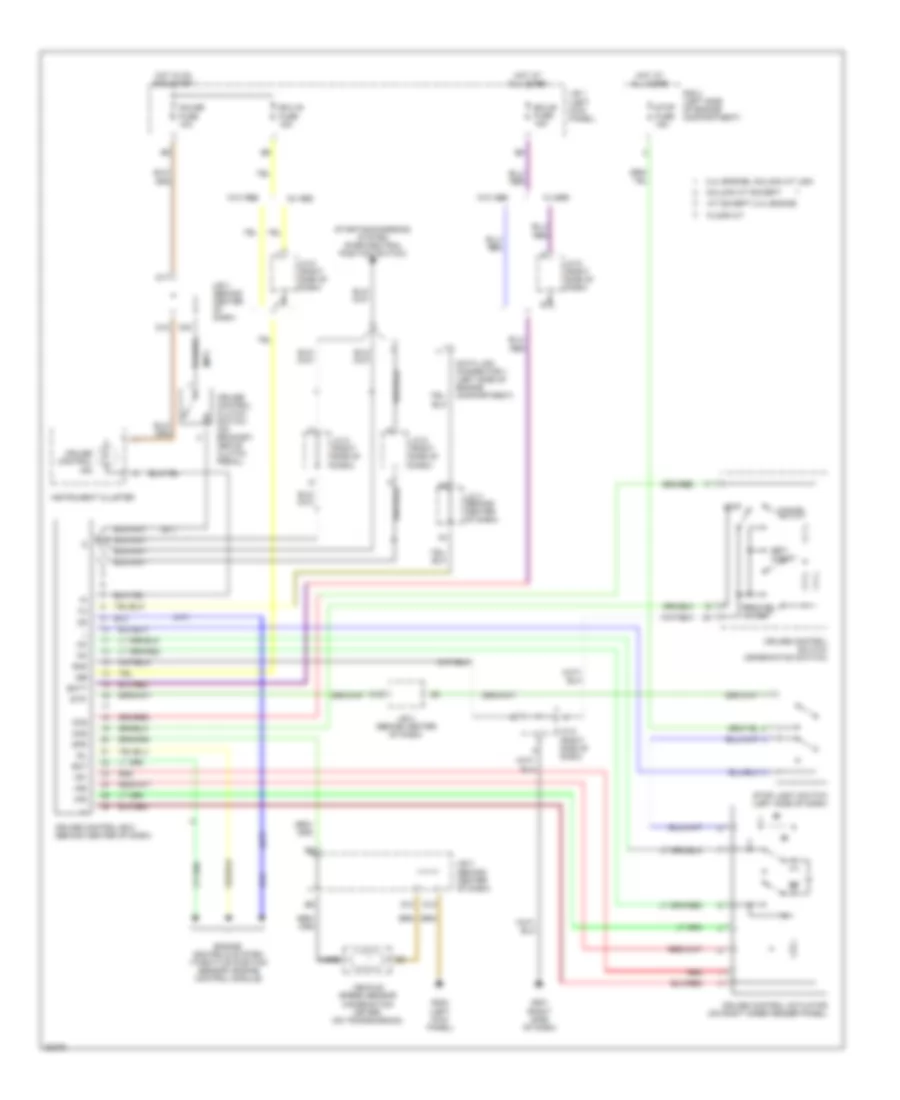Cruise Control Wiring Diagram for Toyota Tacoma 1995