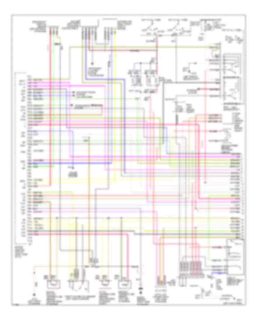 2 7L Engine Performance Wiring Diagrams A T 1 of 2 for Toyota Tacoma 1995