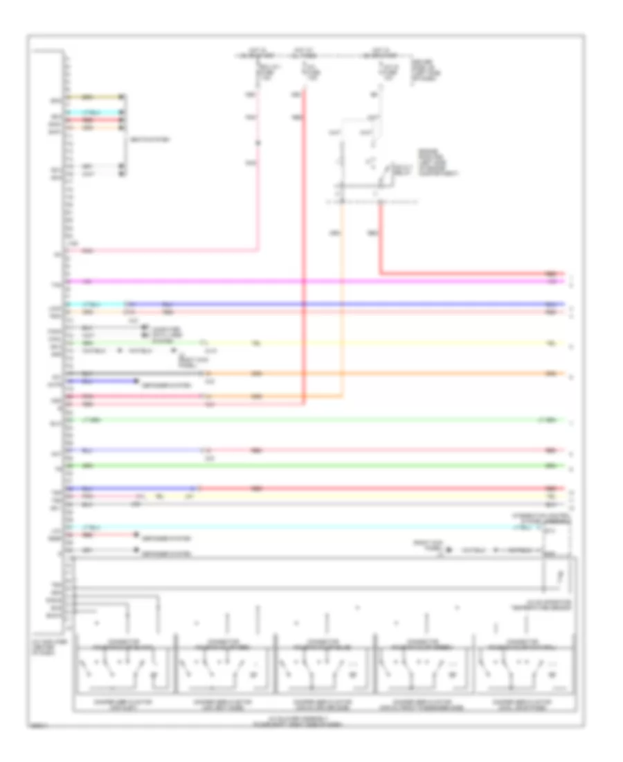 Automatic AC Wiring Diagram (1 of 2) for Toyota Tundra Limited 2013