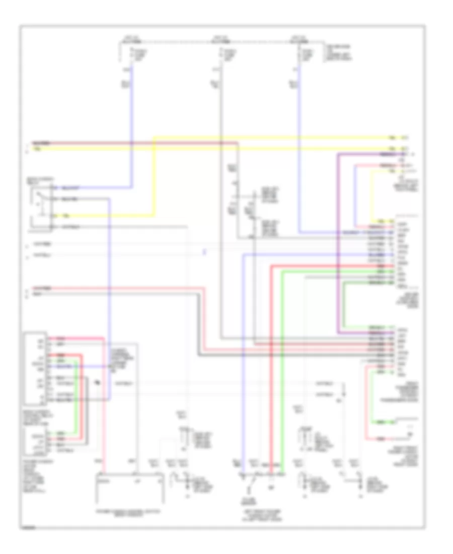 Power Windows Wiring Diagram, Double Cab (2 of 2) for Toyota Tundra Limited 2006